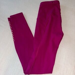 Lululemon pink leggings